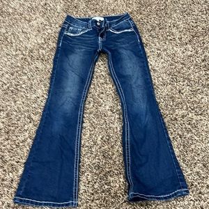 Shyanne girls medium wash jeans size 8